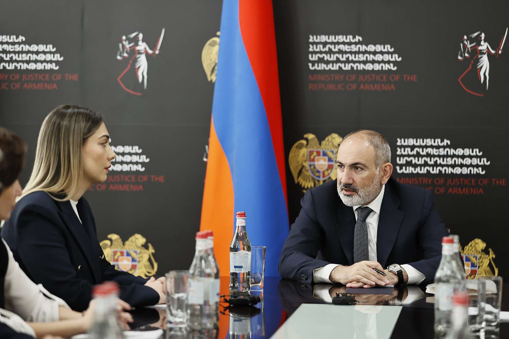 "We want to have justice and fairness in Armenia." Prime Minister