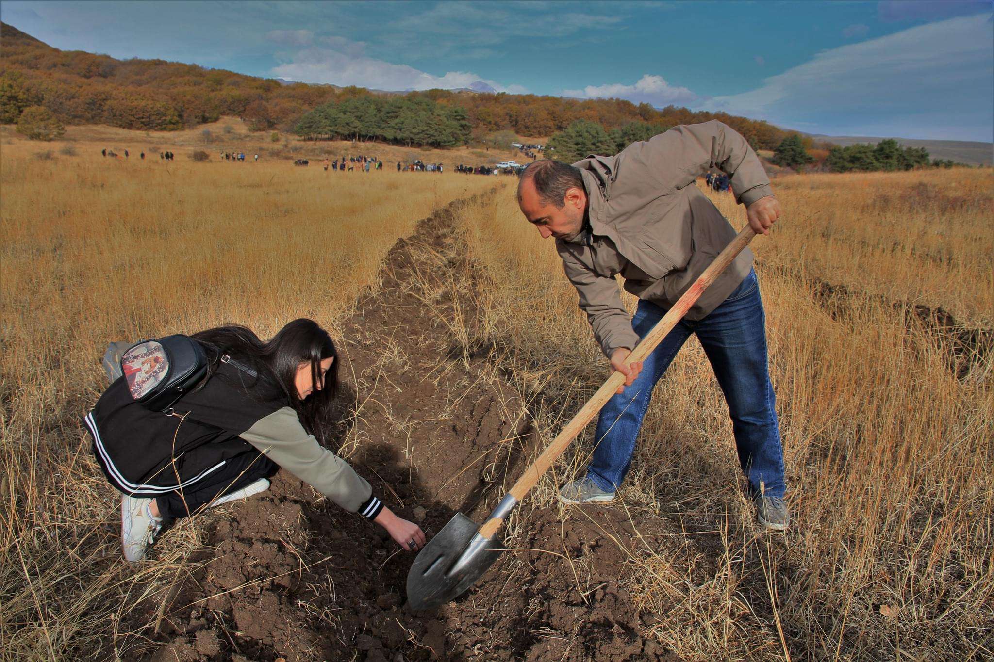 Ծառատունկին տնկվել է շուրջ  451 000 տնկանյութ. ՇՄՆ