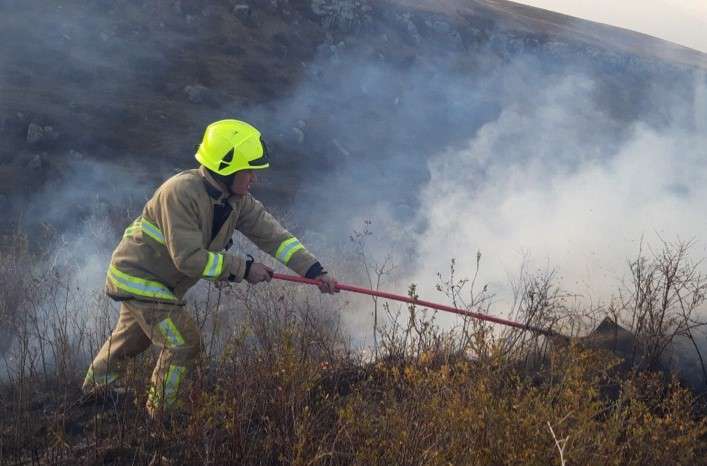 Հրդեհ՝ «Աստվածընկալի ձոր» կոչվող տարածքում