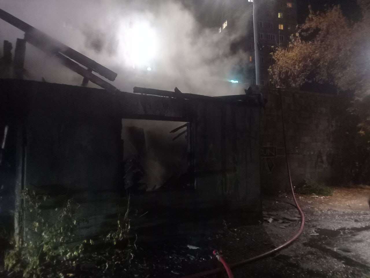 Հրդեհ շինությունում․ կա տուժած