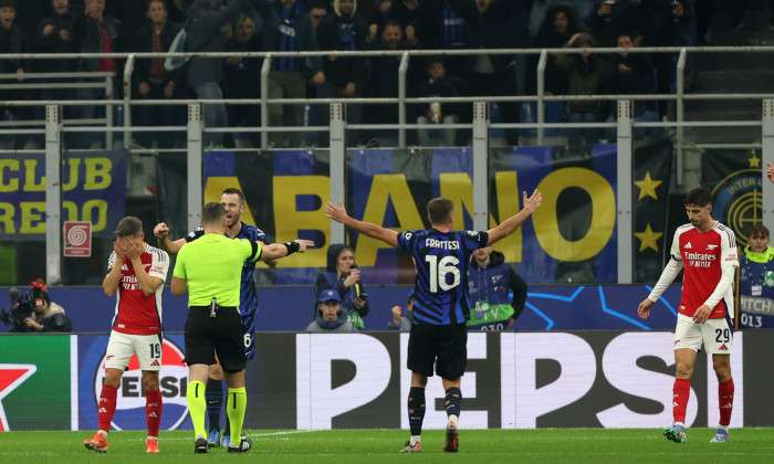 "Inter" beats "Arsenal" in a tough match (VIDEO)