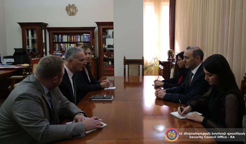 Armen Grigoryan and Louis Bono referred to the process of regulating Armenia-Azerbaijan relations
