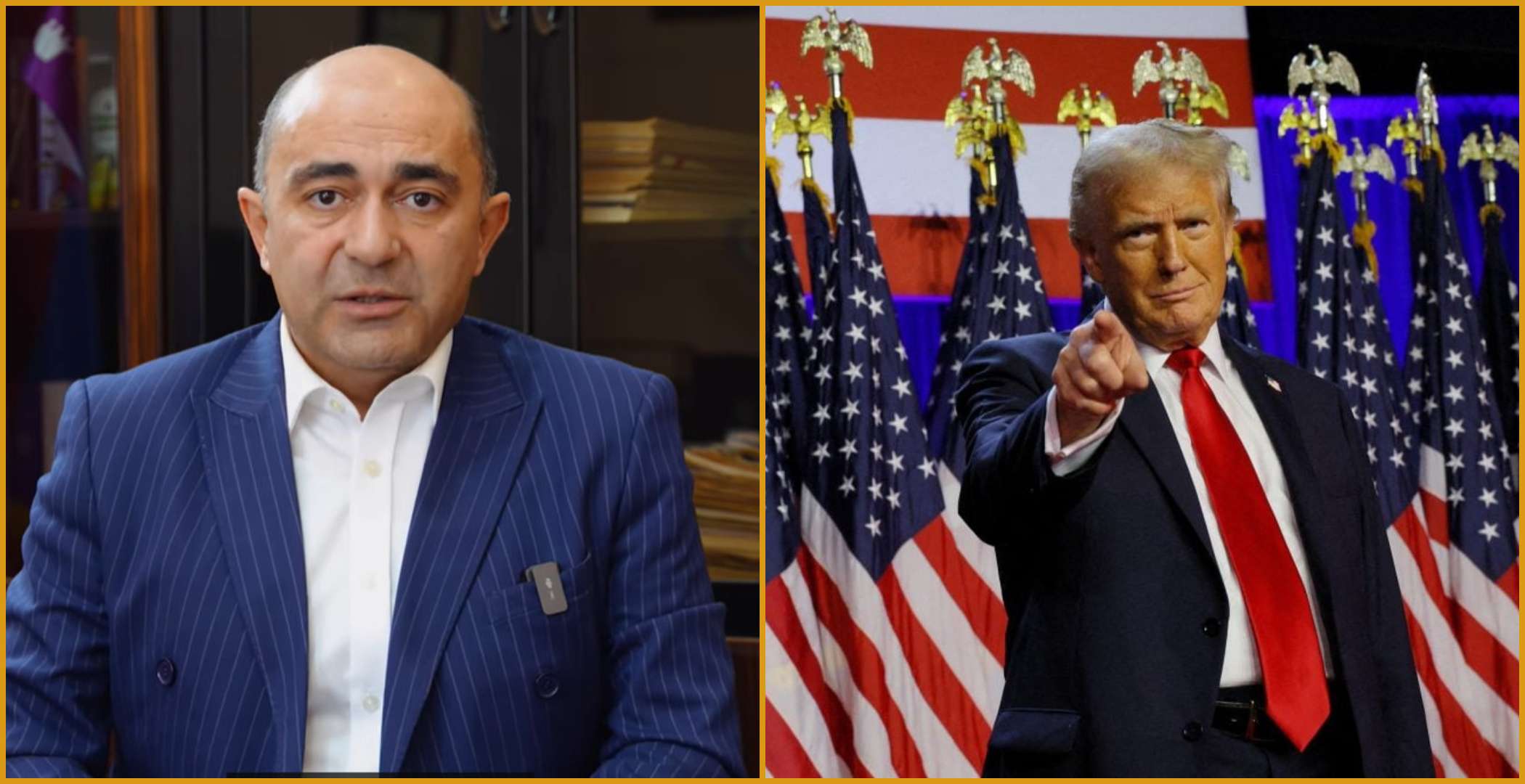 Մարուքյանը շնորհավորական նամակ է ուղարկել Դոնալդ Թրամփին