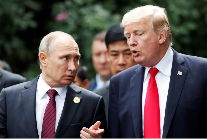 "I think we will talk." Trump