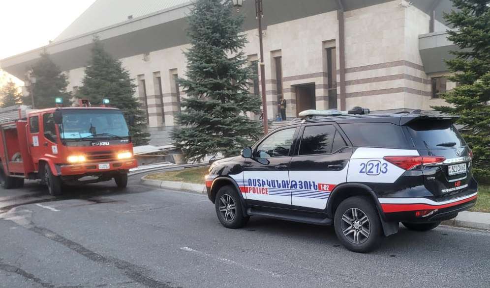 Հրդեհ է բռնկվել Վերին Պտղնի գյուղի հանգստի և ժամանցի համալիրներից մեկի սրահում