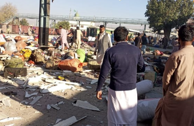 Պայթյուն Պակիստանի երկաթուղային կայարանում․ կան տասնյակ զոհեր