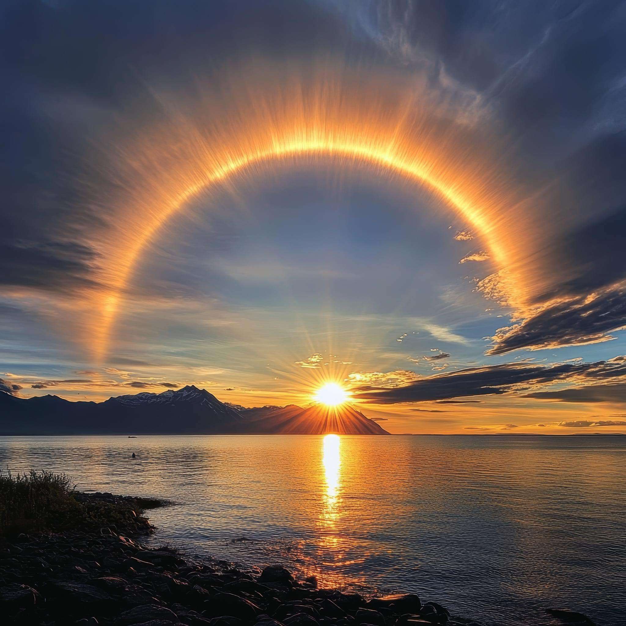 Հազվագյուտ արևային հալո (ԼՈՒՍԱՆԿԱՐ)