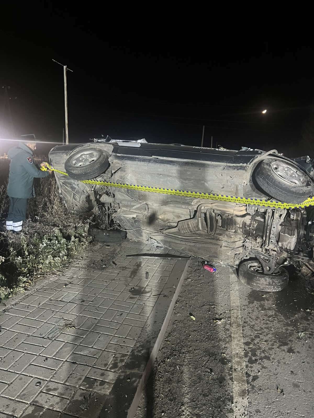 Վթար Գյումրի-Արմավիր ավտոճանապարհին․ կա տուժած