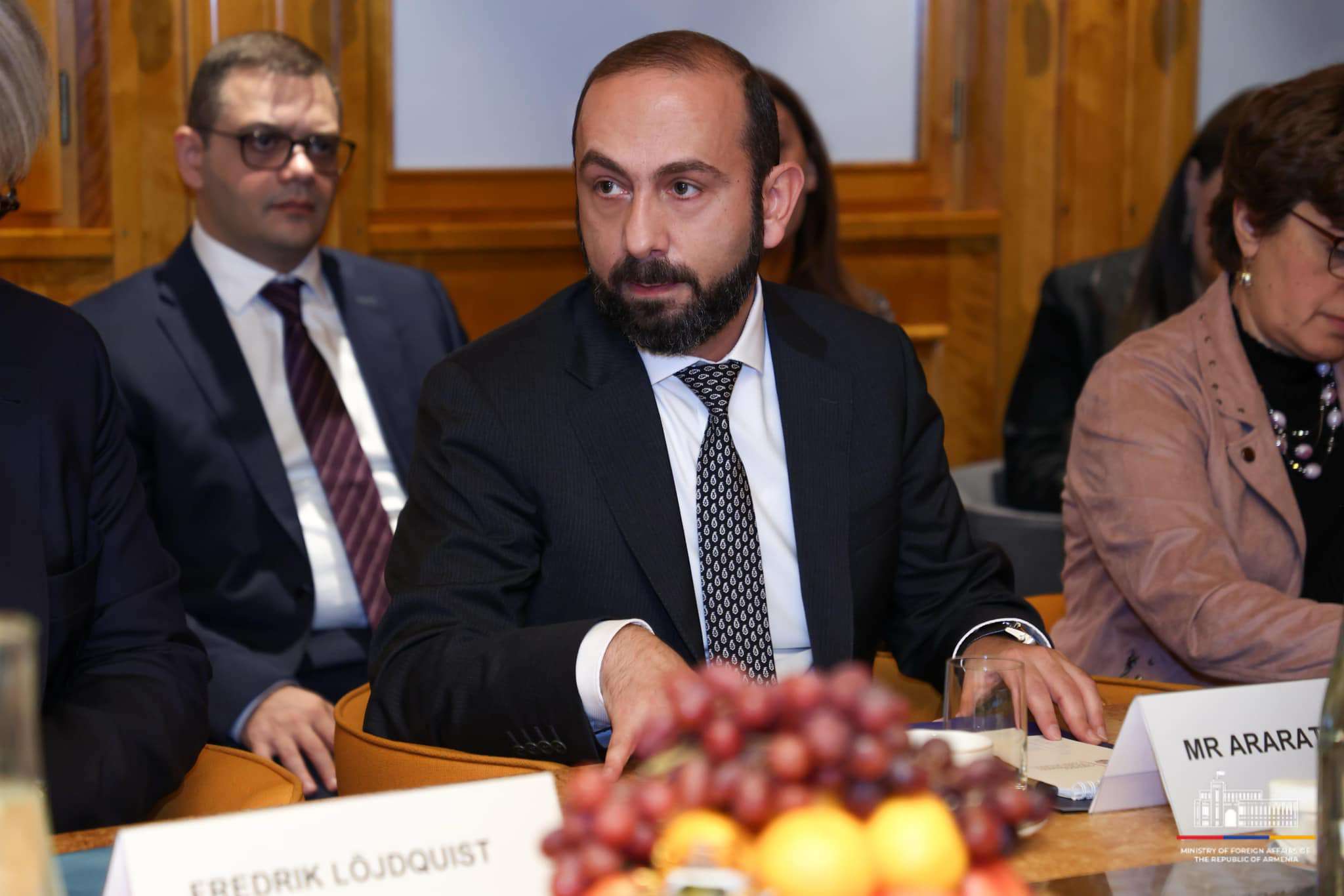 Միրզոյանը Ստոկհոլմում մասնակցել է կլոր սեղան քննարկման