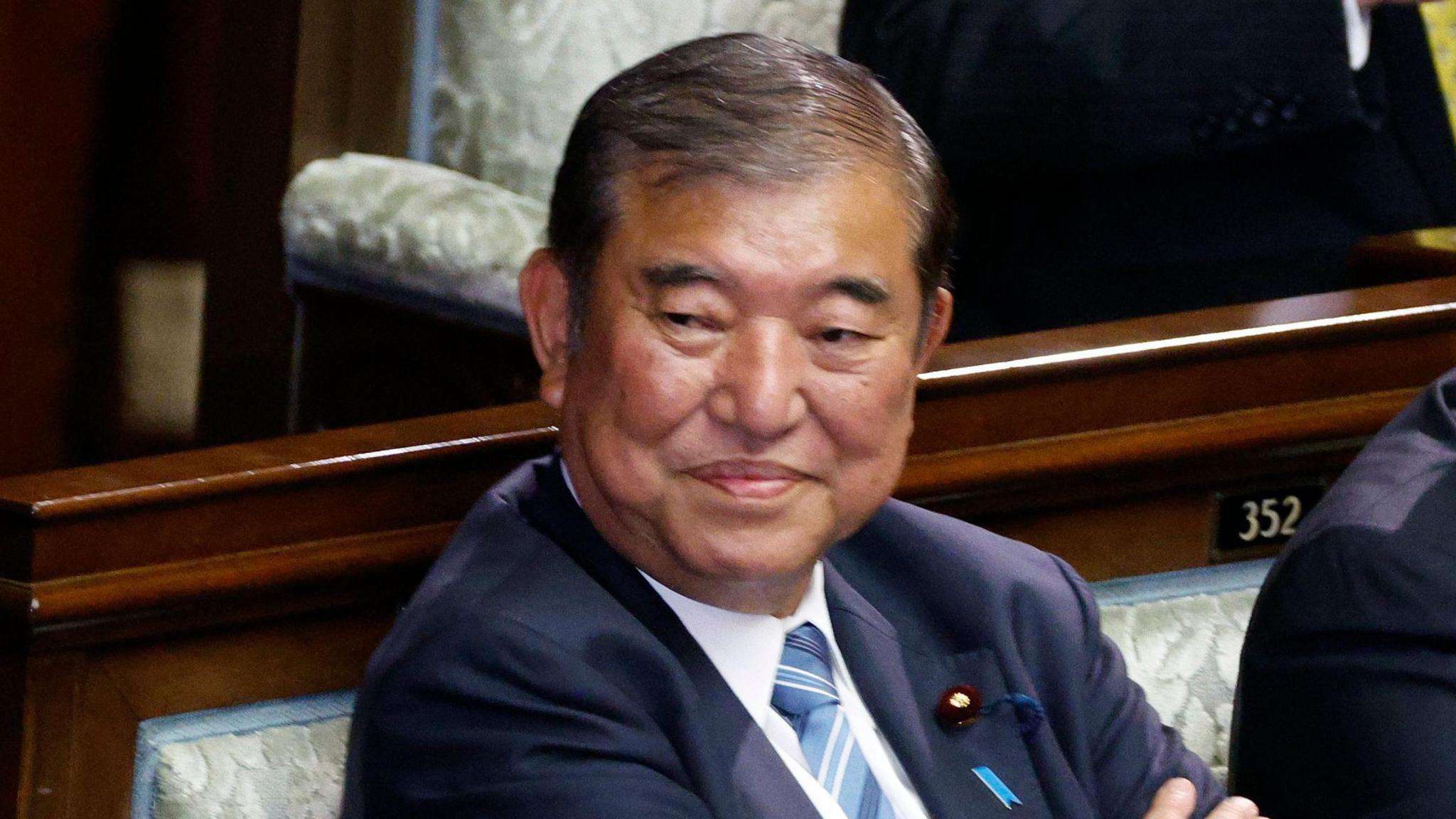 Shigeru Ishiba was elected as the new Prime Minister of Japan
