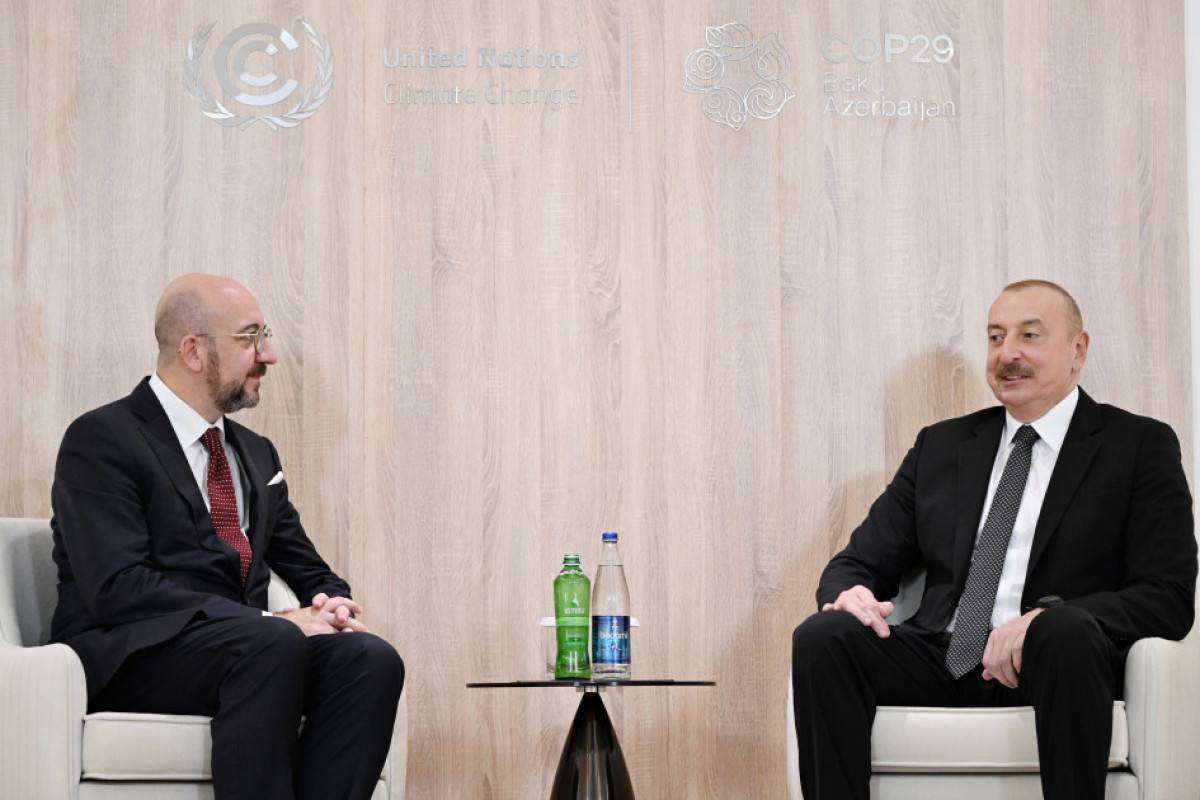 Aliyev met with Michel