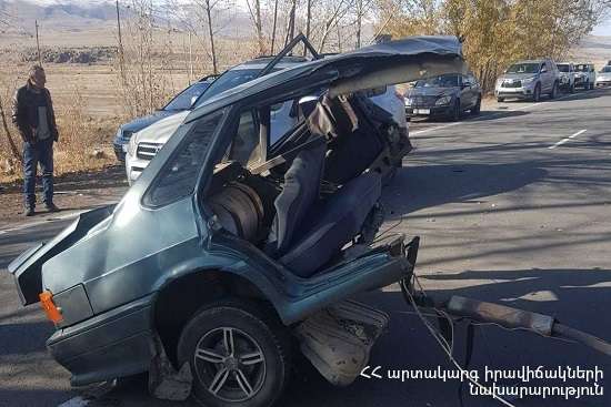 ՃՏՊ Մարտունի-Գավառ ավտոճանապարհին. «VAZ-21015»-ը կիսվել է երկու մասին․ կան տուժածներ և մեկ զոհ