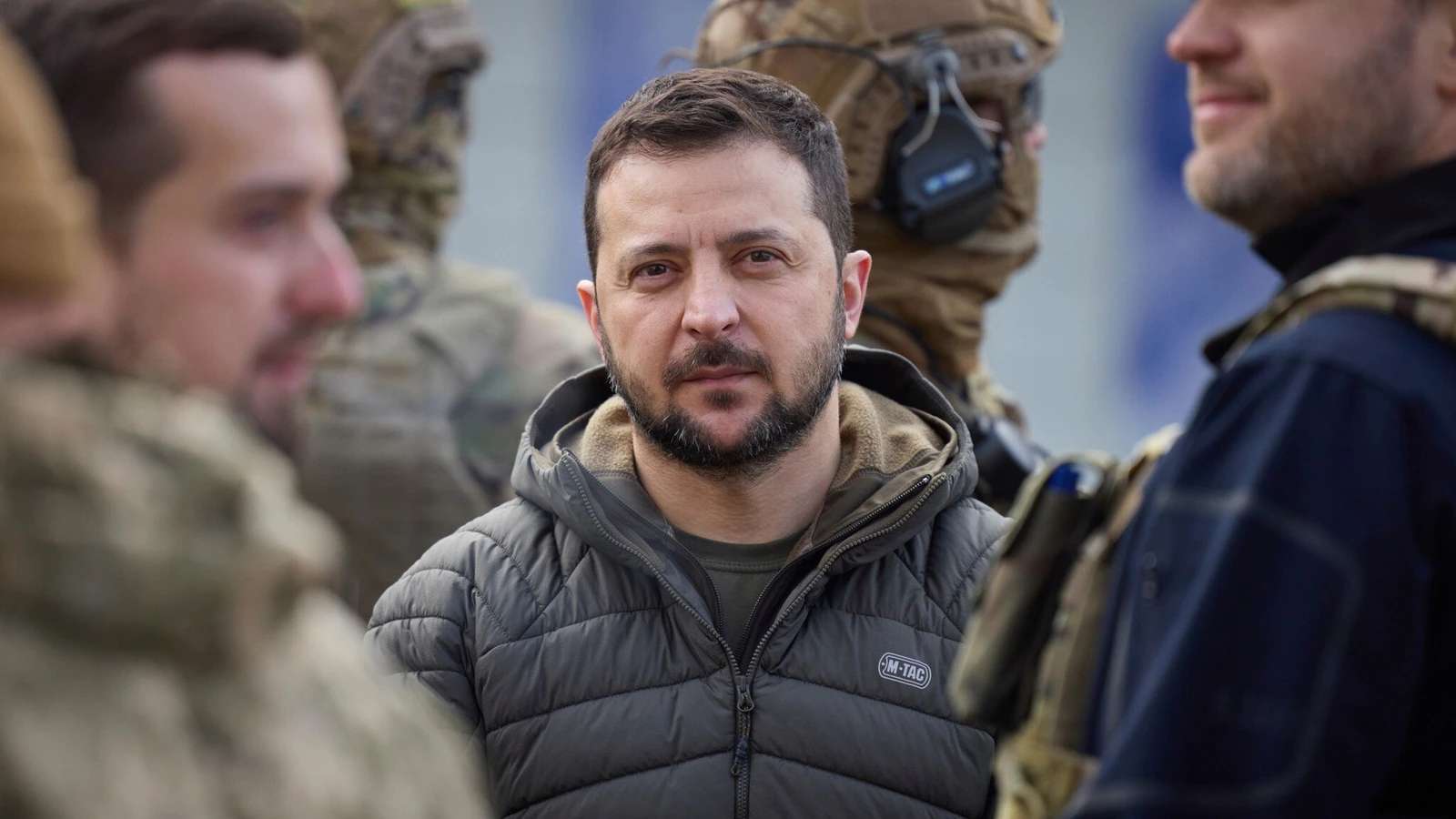"The destructive Russian war must and can be stopped." Zelensky