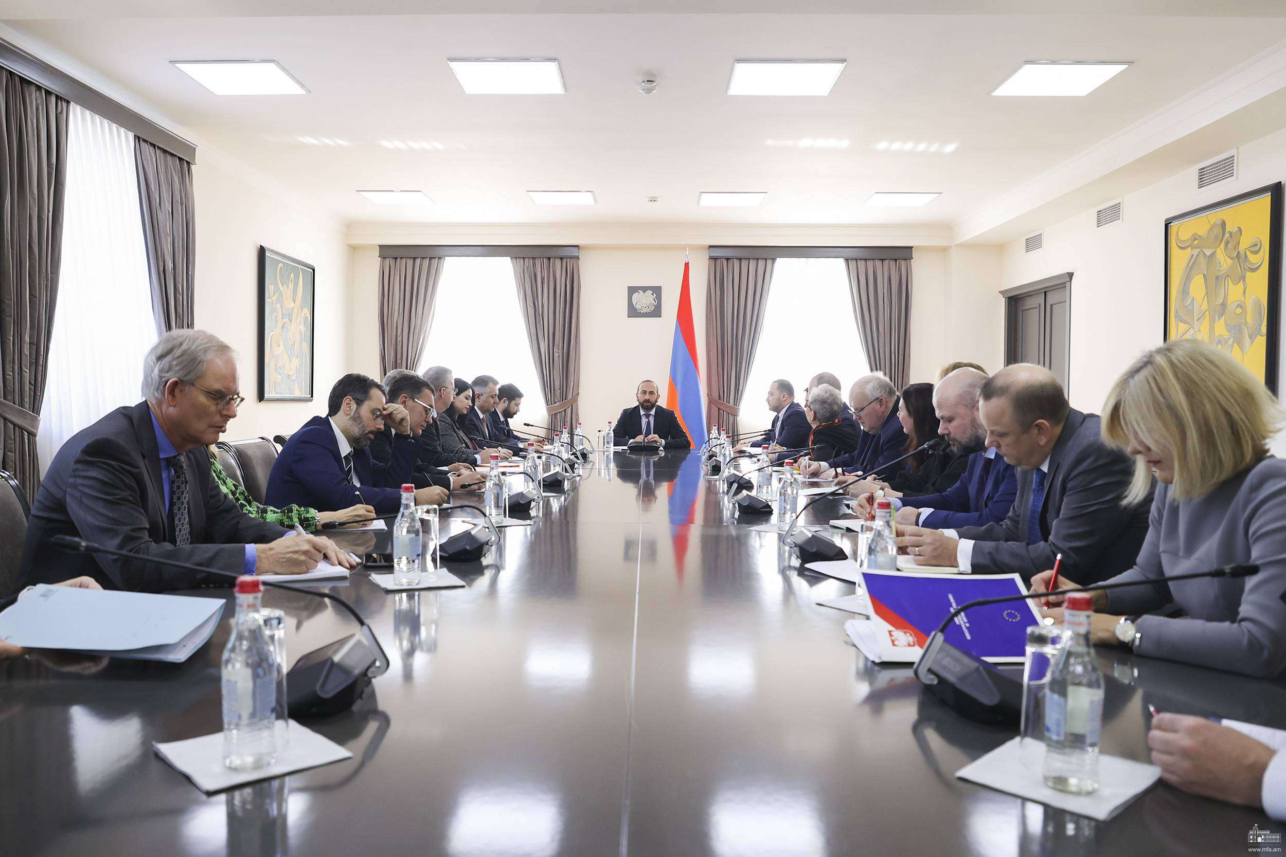Арарат Мирзоян подчеркнул важность развития многосекторального сотрудничества с ЕС