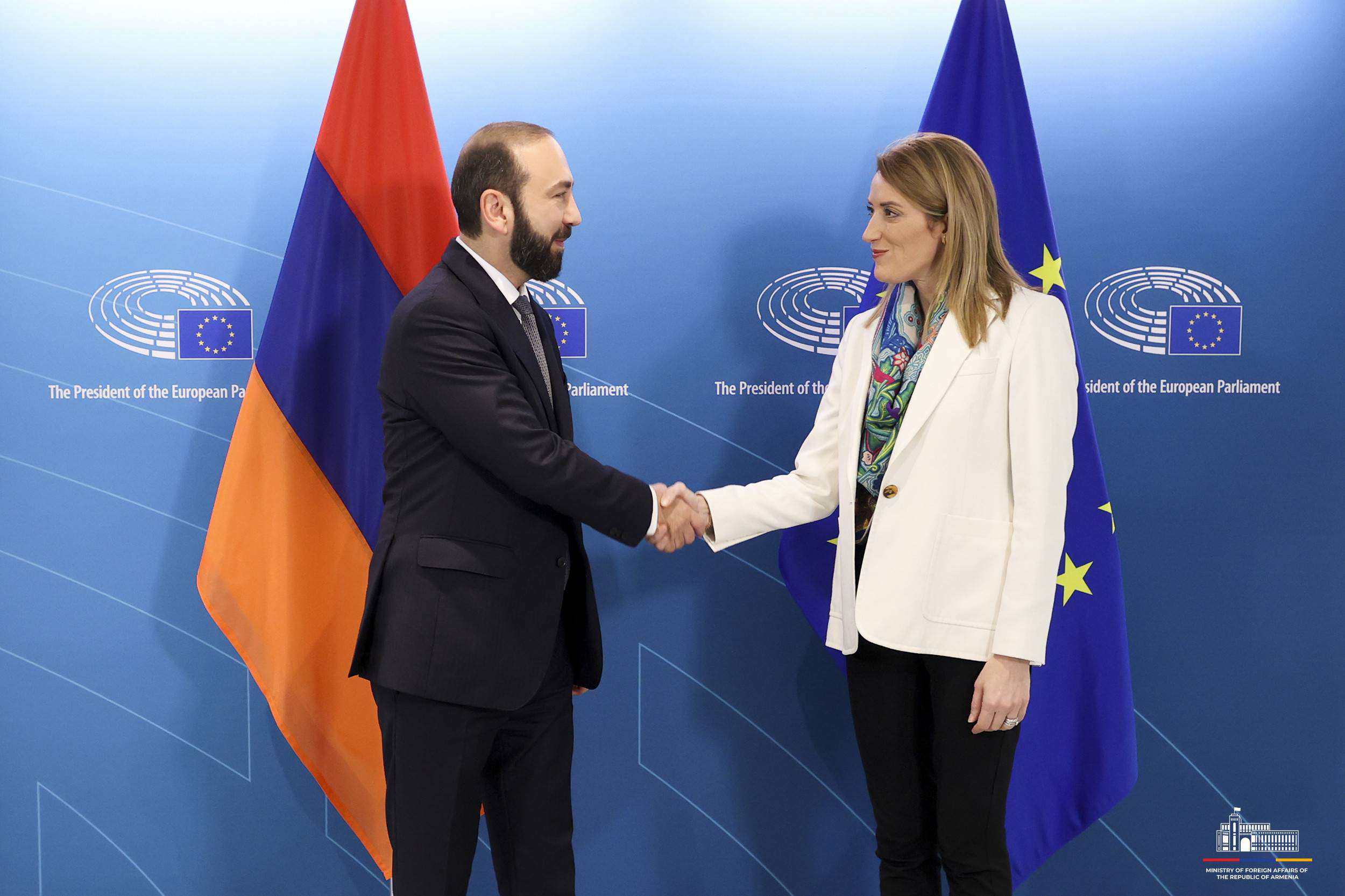 The Foreign Minister met with the President of the European Parliament