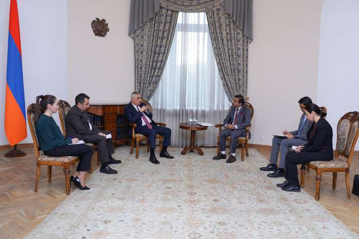 Deputy Prime Minister Grigoryan and the Ambassador of India emphasized the deepening of bilateral relations