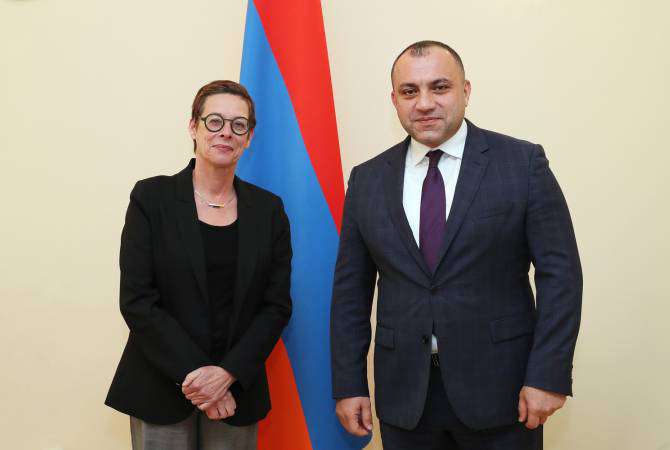 Արման Դիլանյանը Ֆրանսիայի դեսպանին է ներկայացրել ՍԴ ինստիտուցիոնալ բարեփոխումների ընթացքը