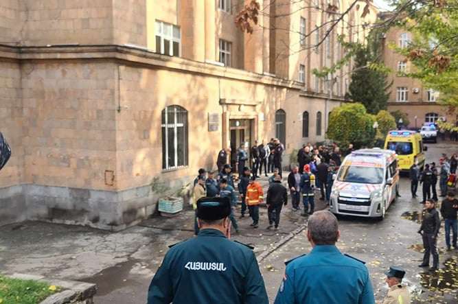 ԵՊՀ հրդեհի հետևանքով նախնական տվյալներով կա 1 զոհ, 3 տուժած. ԱՆ