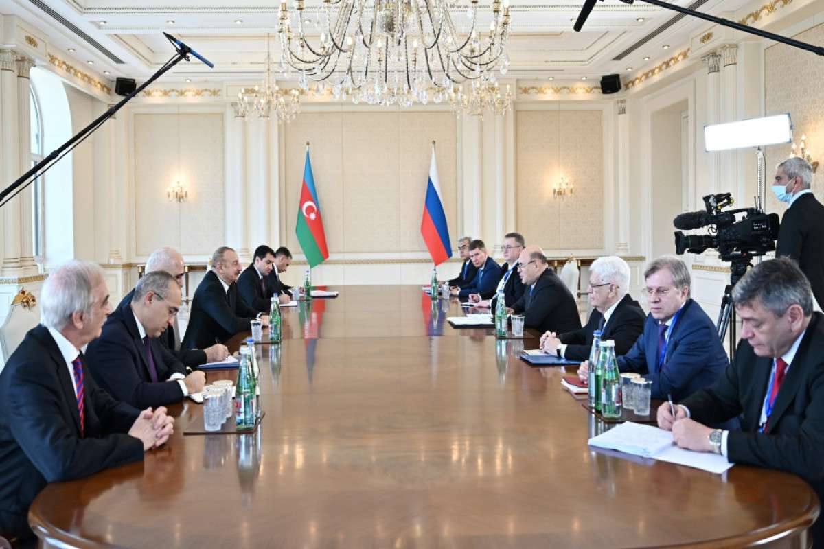 В Баку начались переговоры Алиев-Мишустин