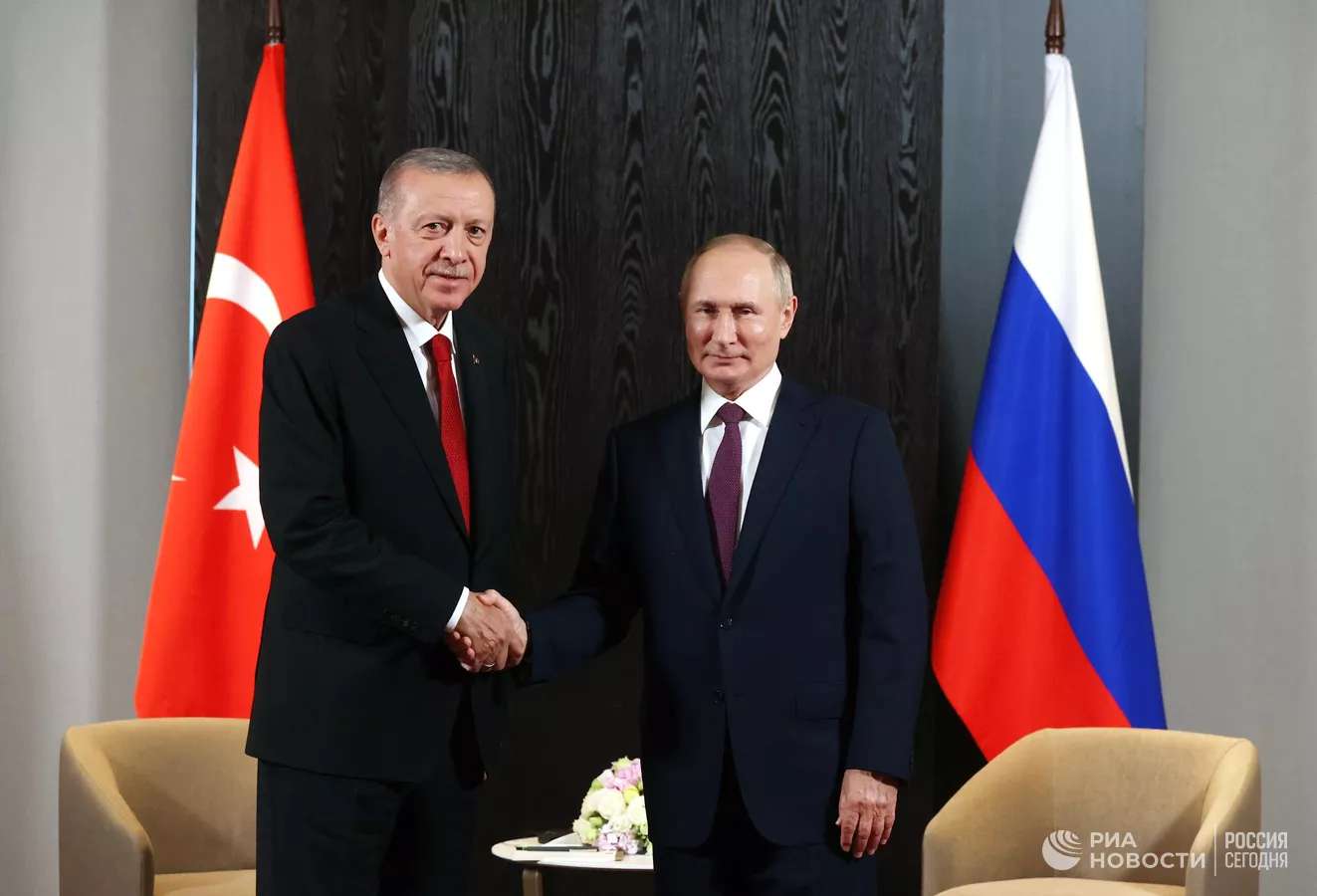 Putin had a telephone conversation with Erdogan