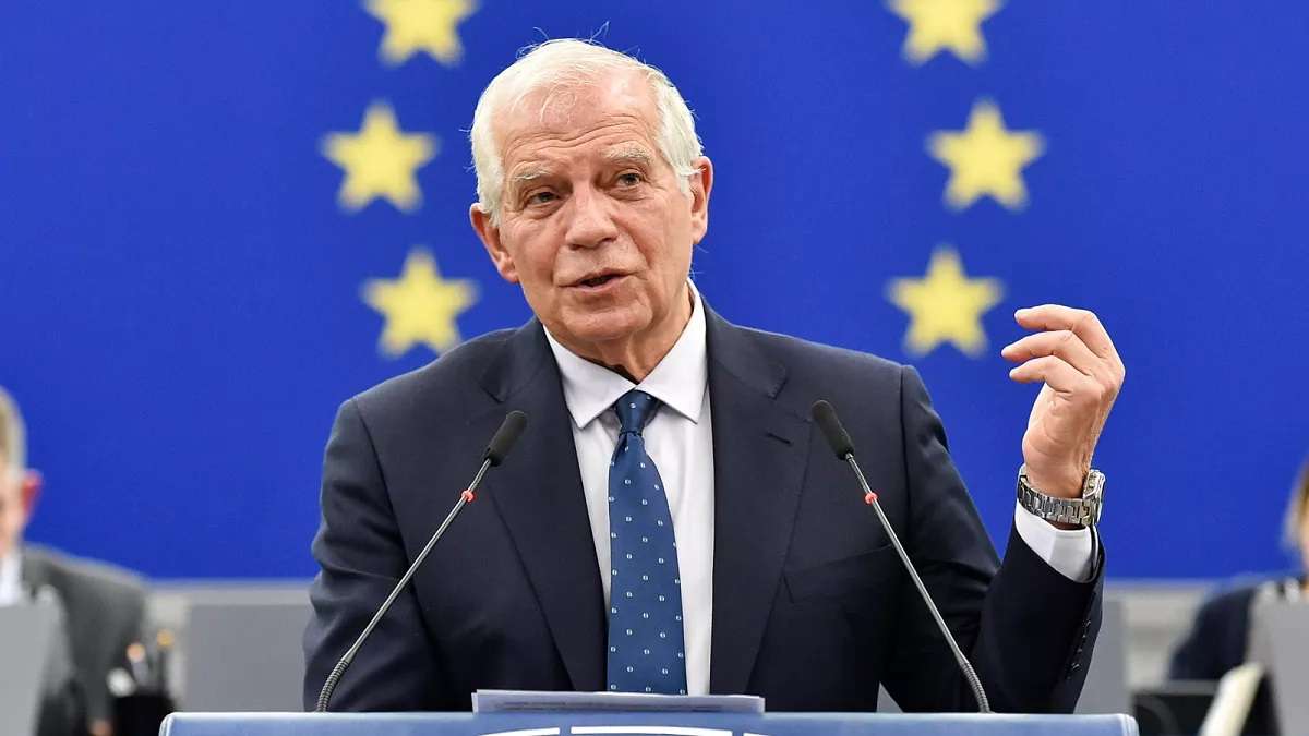 "Europeans are obliged to comply with the order of the Hague court." Borrell