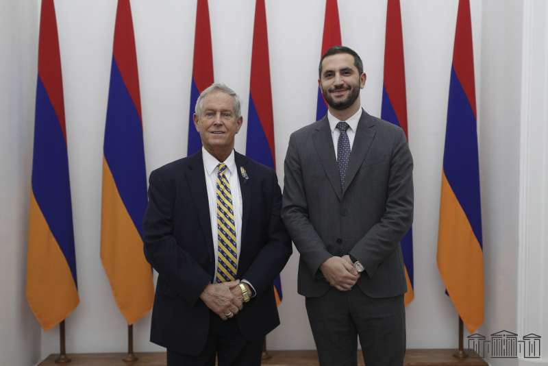 Ռուբեն Ռուբինյանն ընդունել է ԱՄՆ կոնգրեսական Ջո Ուիլսոնին