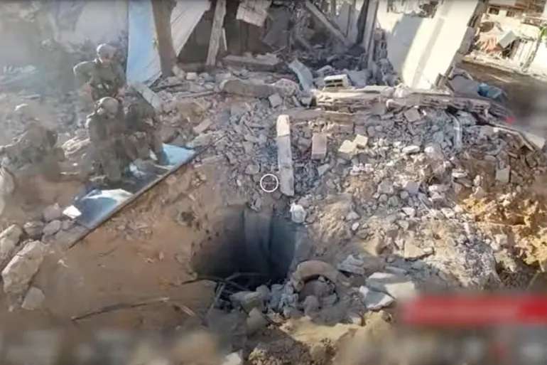 The Israeli army discovered a 55-meter tunnel under Al-Shifa Hospital in Gaza