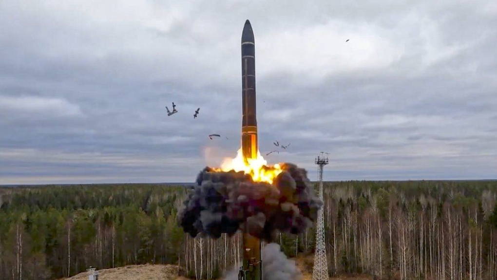 Russia launched an intercontinental ballistic missile for the first time