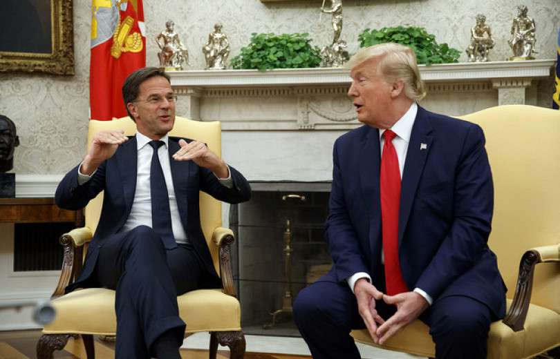 Генеральный секретарь НАТО Марк Рютте встретился с Дональдом Трампом
