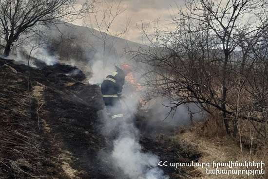 «Դիլիջան ազգային պարկ» ՊՈԱԿ-ի տարածքում բռնկված հրդեհը դեռ չի հաջողվել մարել