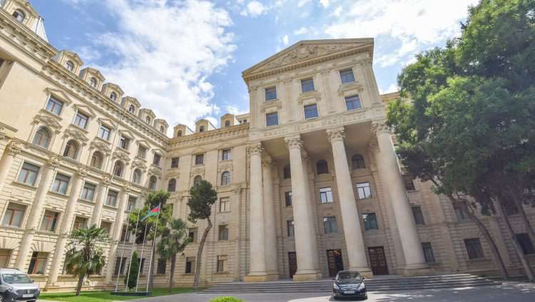"Armenia is hindering the settlement process and efforts to establish peace in the region." MFA of Azerbaijan