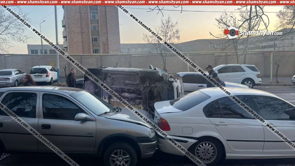 Երևանում ՌԴ քաղաքացին՝ պարեկային ծառայողների չորս ավտոմեքենայի ջարդի հեղինակ