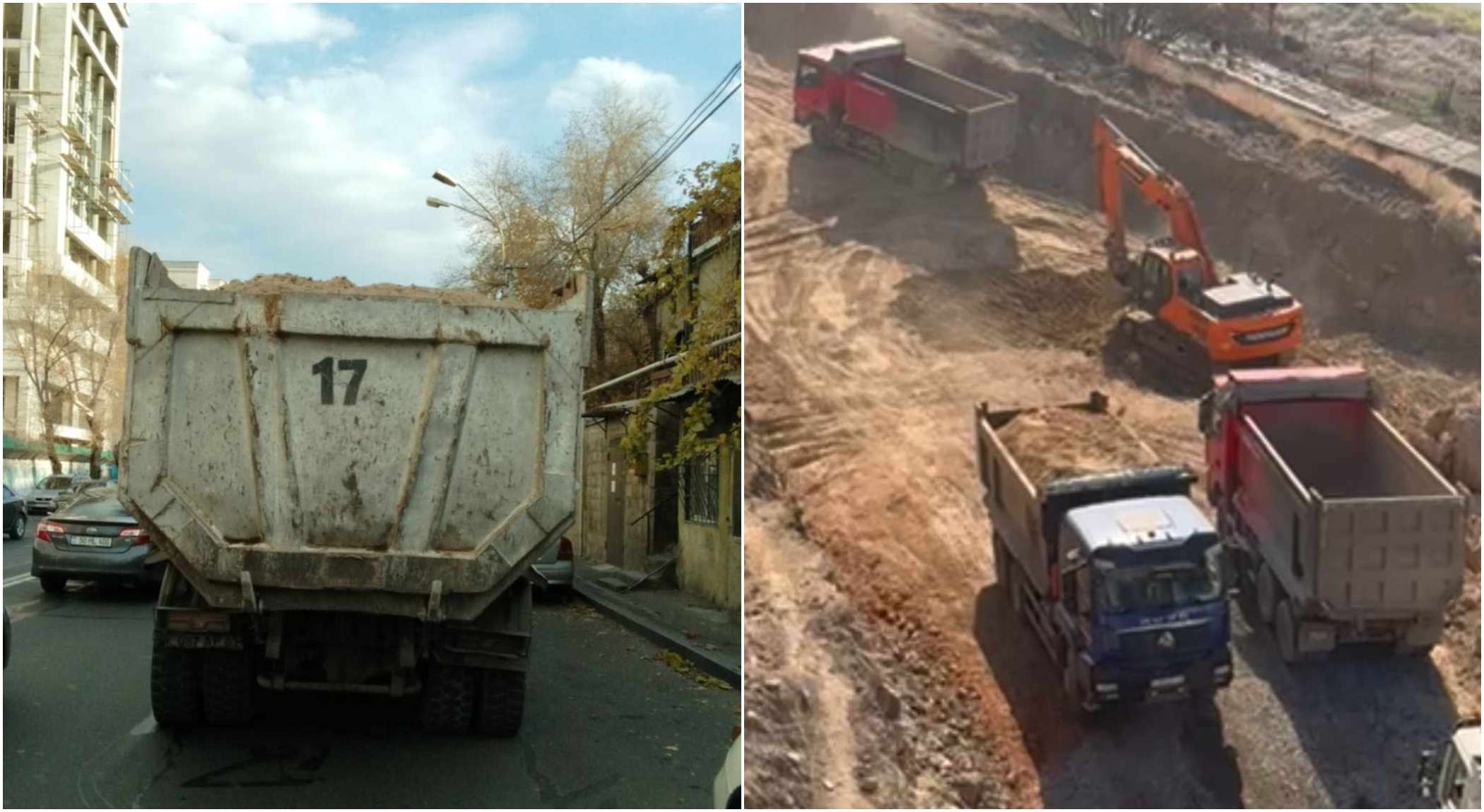 Խախտումներ շինհրապարակում. բեռնատարի վարորդը պատասխանատվության կենթարկվի