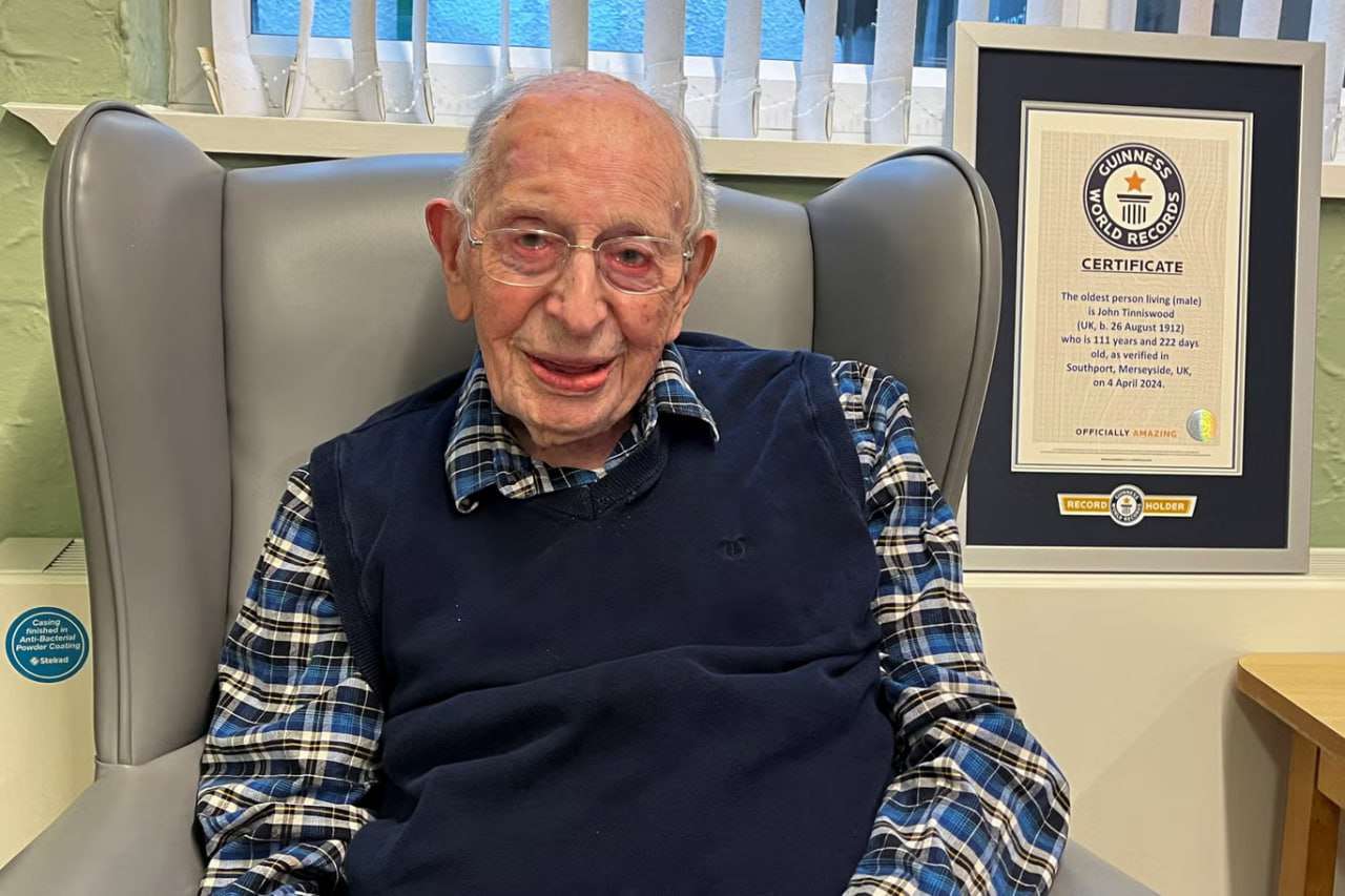 The world's oldest man has died