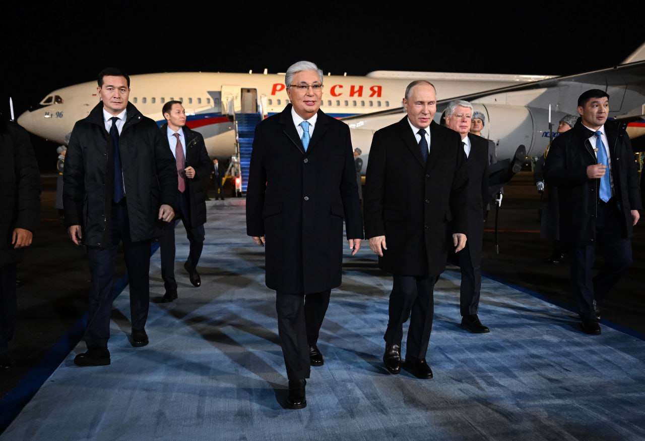 Պուտինը ժամանել է Ղազախստան