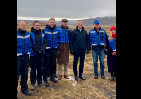 Լեհաստանի նախագահը հանդիպել է լեհ դիտորդների հետ (ՏԵՍԱՆՅՈՒԹ)
