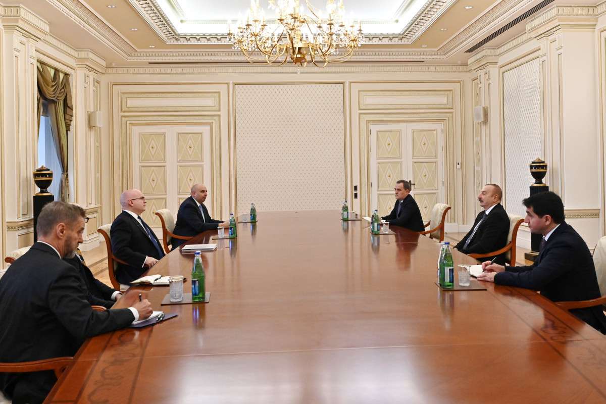 Aliyev and Ricker discussed the issues of regulating Armenian-Azerbaijani relations
