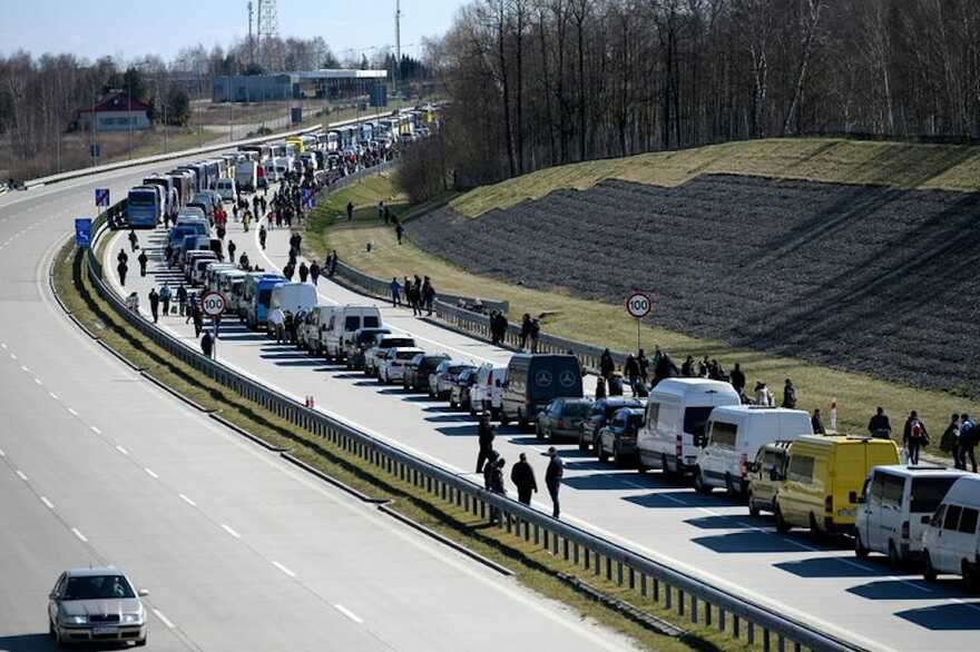 "It is possible that a partial evacuation from Kyiv will take place." Klitschko