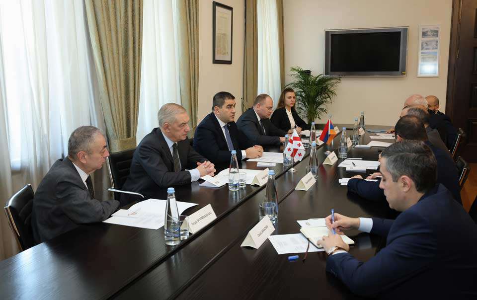 Armen Grigoryan met with the Speaker of the Parliament of Georgia