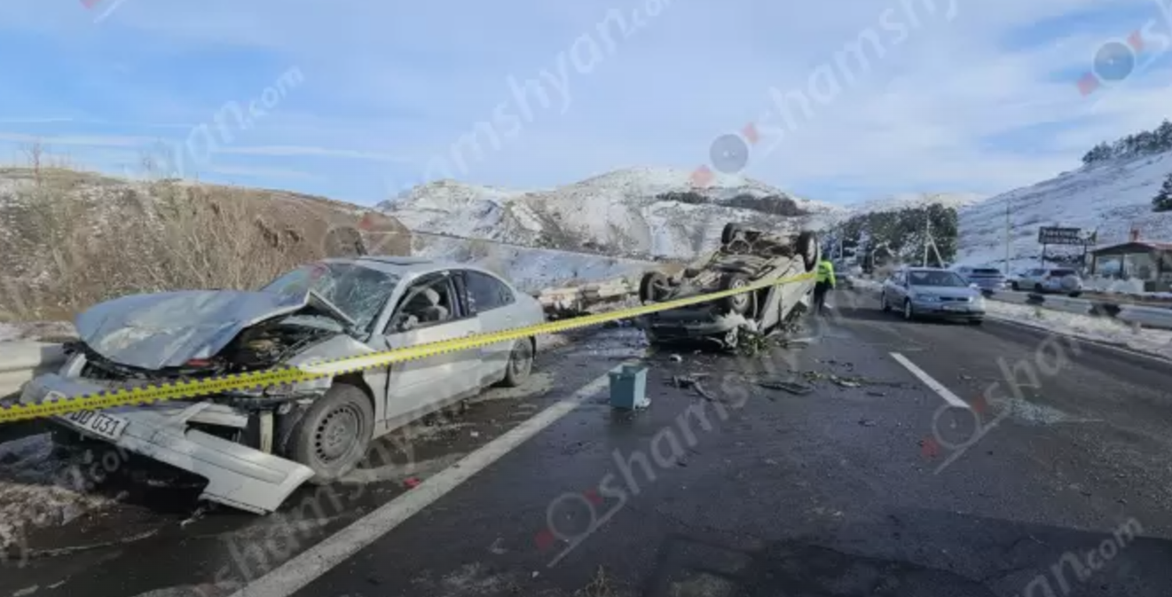 Խոշոր ավտովթար «Չայնիի» ոլորաններում․ կա 6 վիրավոր
