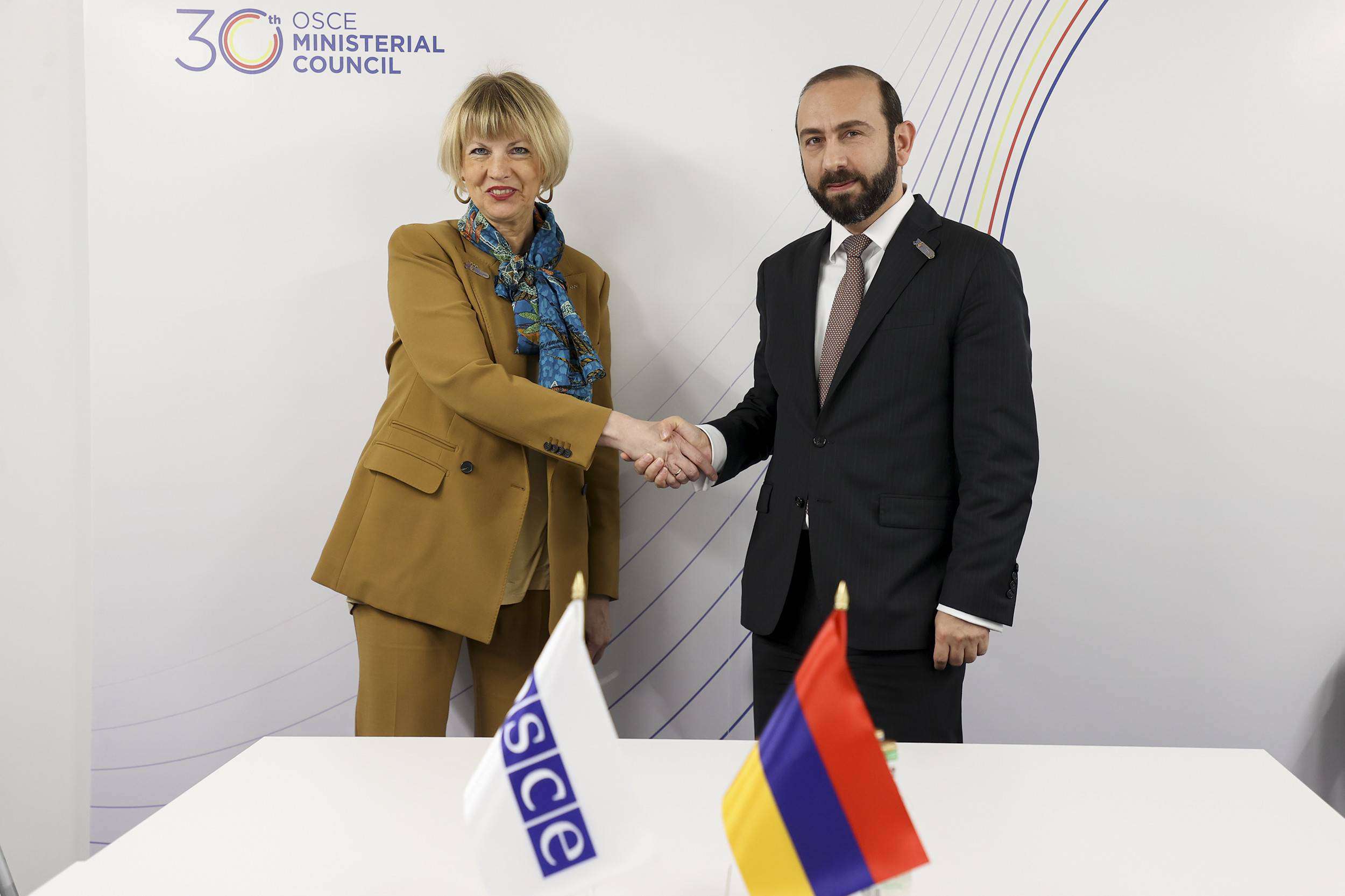 "Azerbaijan has violated the principles of the OSCE Helsinki Act." Mirzoyan to Shmid