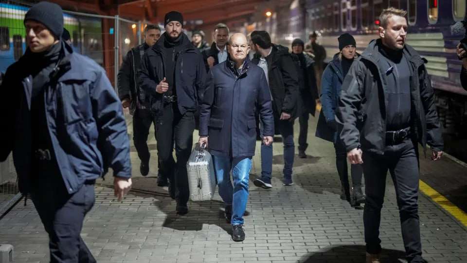 Scholz arrived in Kyiv with a new aid package