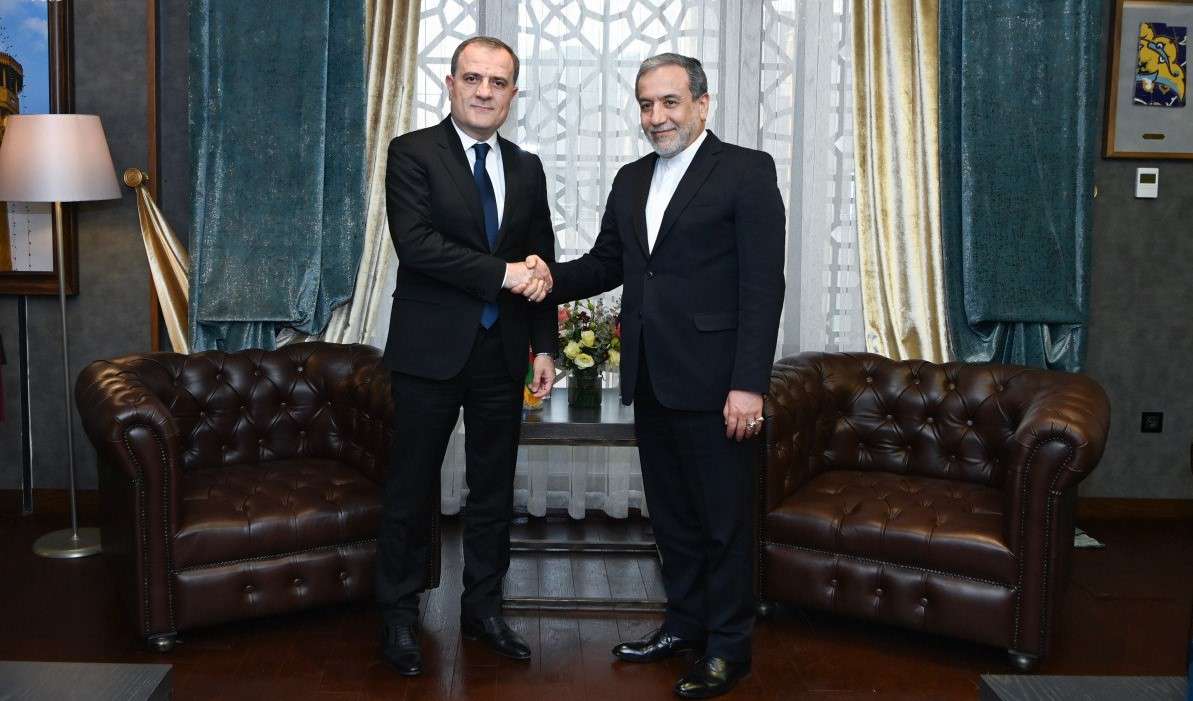 The foreign ministers of Azerbaijan and Iran met
