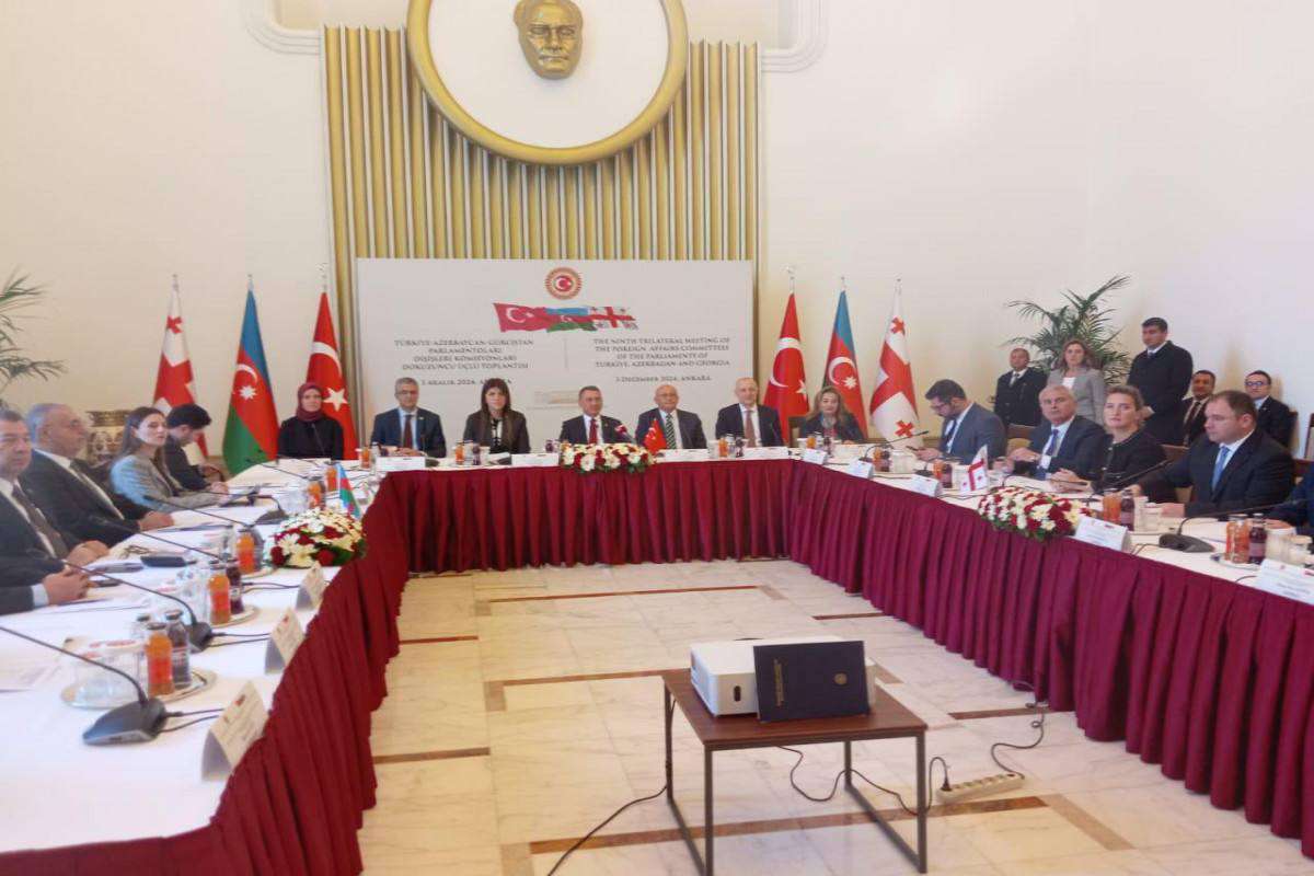 The Azerbaijan-Turkey-Georgia trilateral meeting was held in Ankara