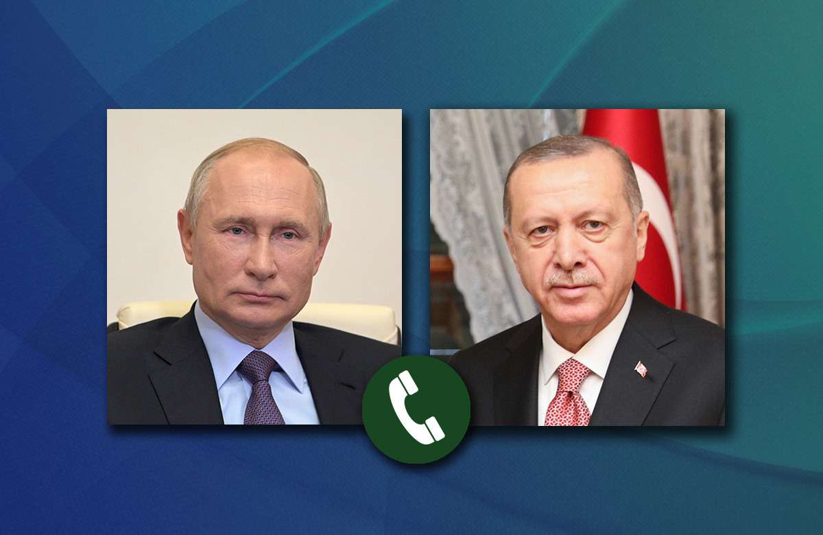 Состоялся телефонный разговор Путина и Эрдогана