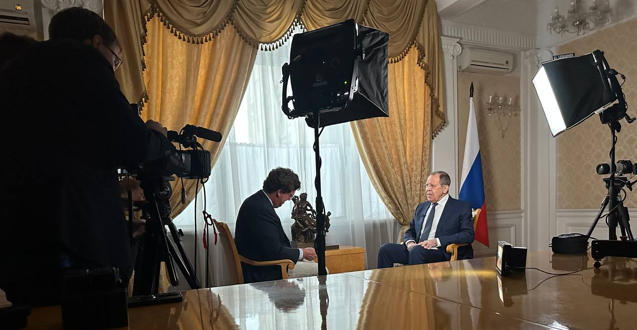 Լավրովը հարցազրույց է տվել  Թաքեր Կարլսոնին