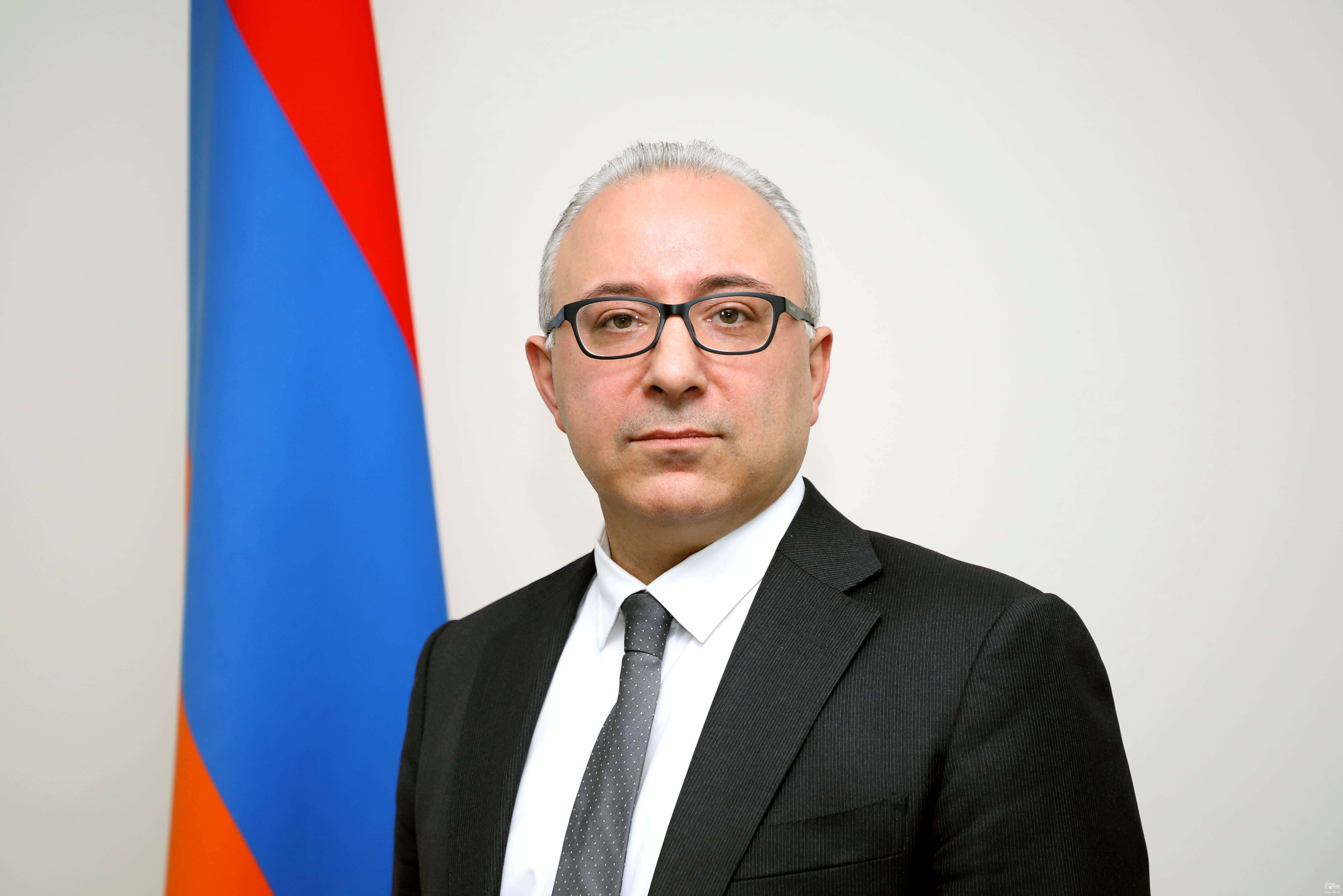"We appreciate Iran's principled position regarding Armenia's sovereignty and territorial integrity." Deputy Minister of Foreign Affairs