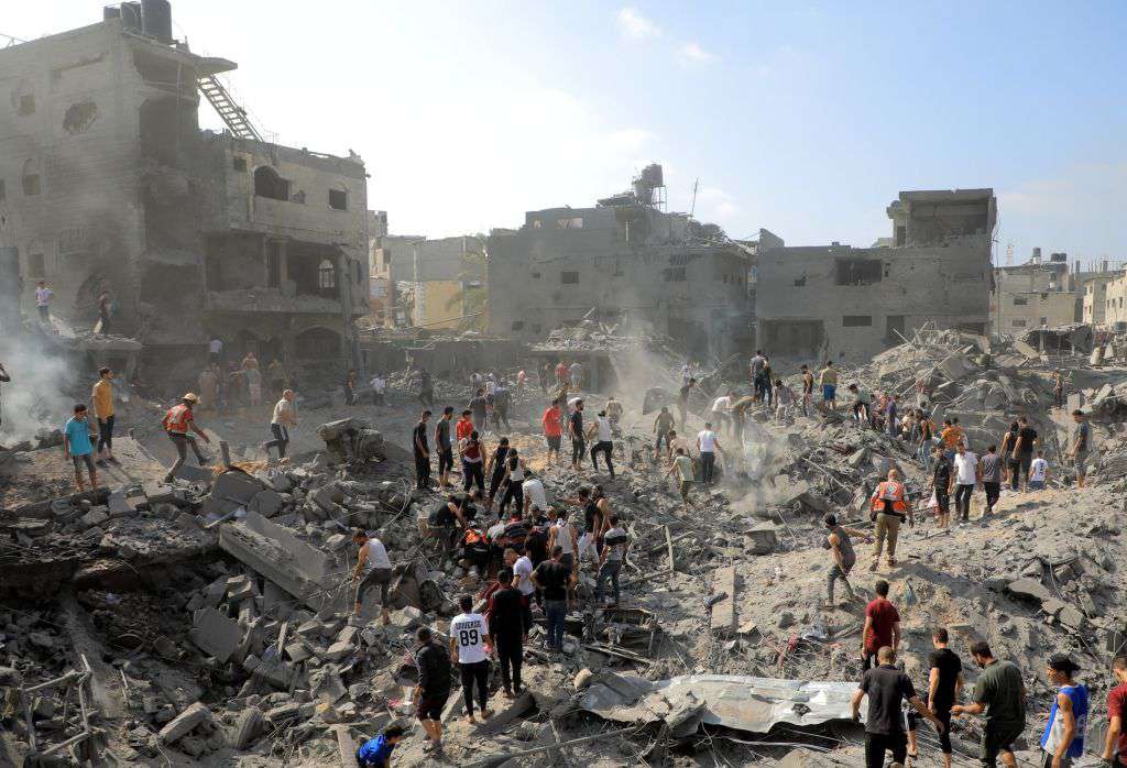 The Israeli army captured the headquarters of Hamas in Jabalia