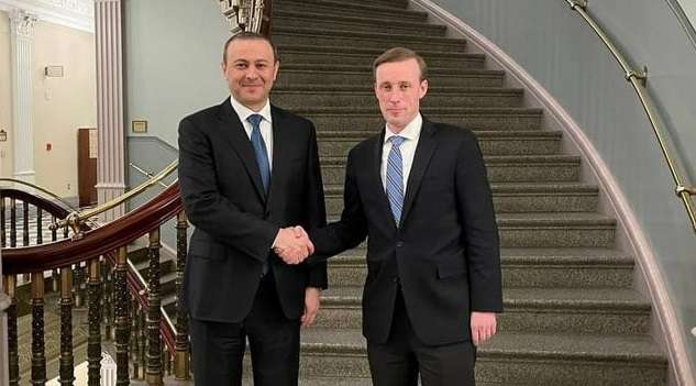 Armen Grigoryan met with Jake Sullivan at the White House