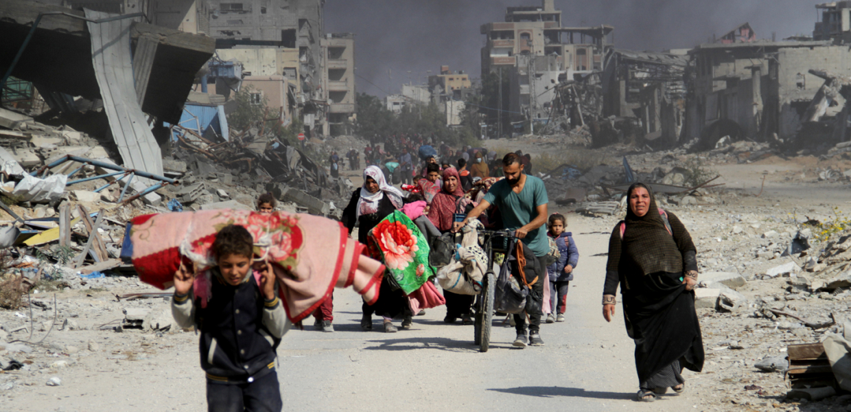 They reached an agreement on ending the war in Gaza